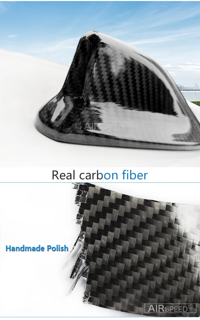 Subaru BRZ Accessories Car Exterior Carbon Fiber Shark Fin Antenna Cover Trim Mouldings Car Styling Car Accessories (7)