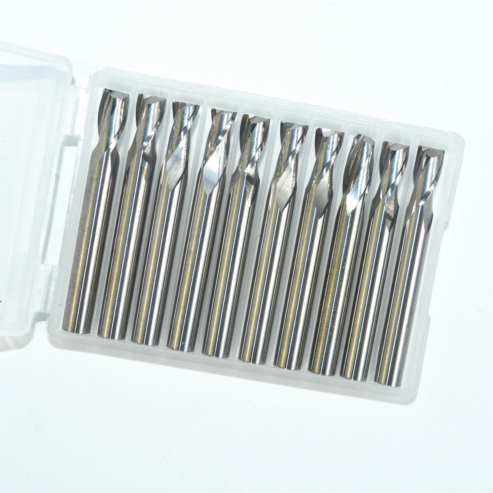 10PCS-6mm* 12mm, твердый карбид cnc Концевая мельница, Концевая фреза для деревообработки, 2 фрезерный инструмент, Спираль Концевая мельница, фрезы по дереву, МДФ фрезерный станок