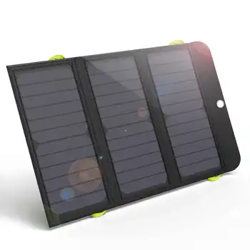 ALLPOWERS Solar Power Bank 5V 21W Quick Charging Solar Charger for iPhone 6 6s 7 7plus 8 X Samsung Xiaomi Huaming Sony HTC LG - Category 🛒 Cellphones & Telecommunications