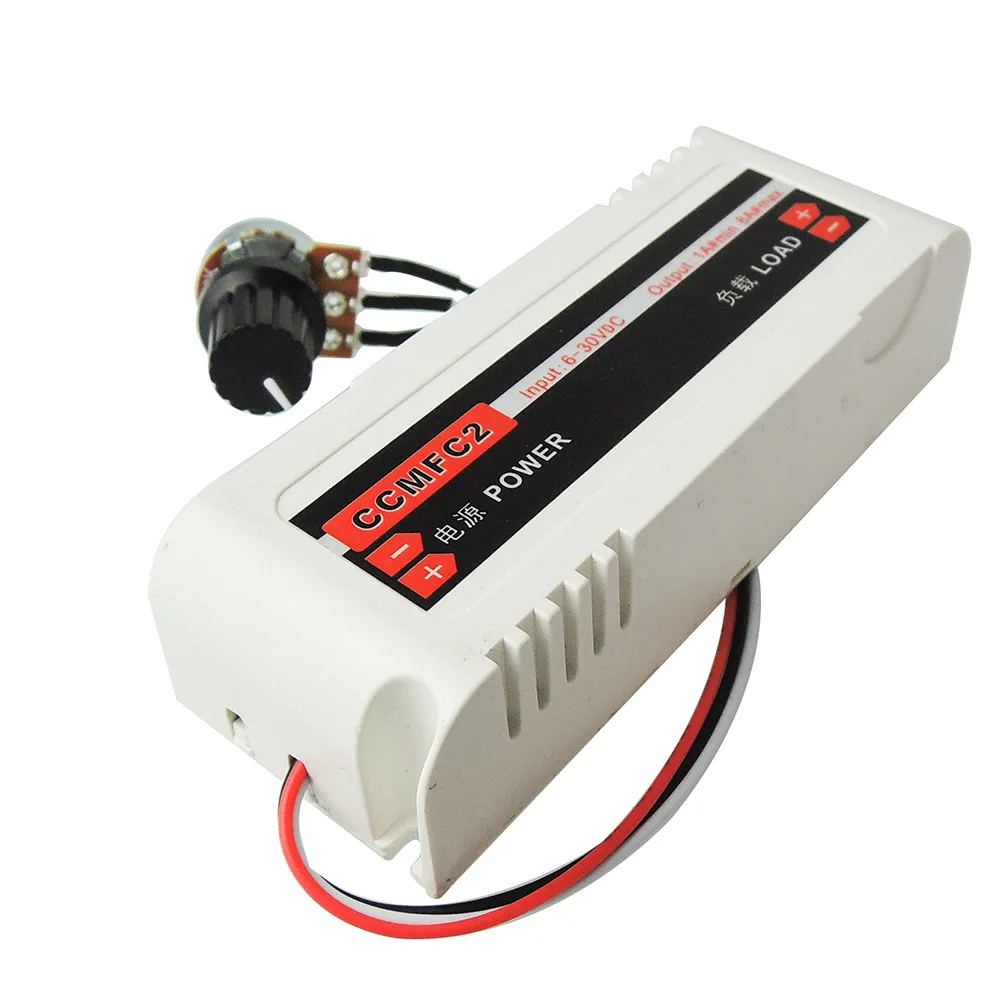 12V/24V 8A DC Motor Speed Controller Switch for Ventilation Fan/Pump/Grill US 