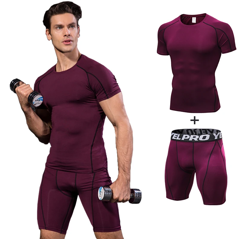 Mannen Trainingspak Sportkleding Man 2 Stuk Joggingpakken Voor Running  Jogging Man Trainingspak Compressie Kleding Heren Sport Pak Gym|Hardloop  setjes| - AliExpress
