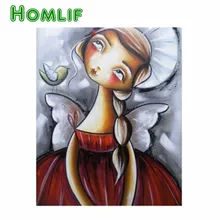 5d eigen foto на заказ алмазная живопись абстрактный Ангел для детей Рождественская вышивка diy Вышивка крестиком Рождественский Декор Горячая 925 свечение