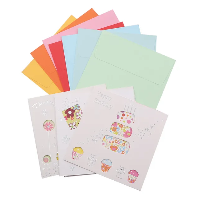 thank you card envelope