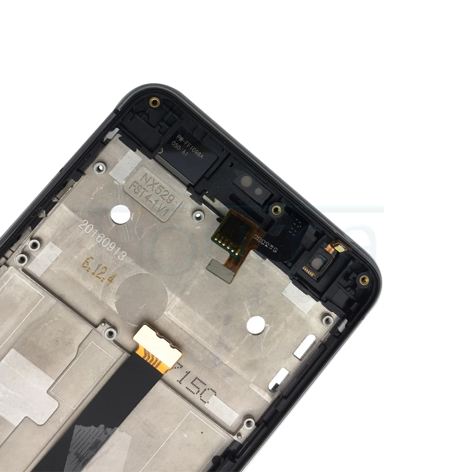 ZTE Z11 Mini LCD Display With Frame black (9)
