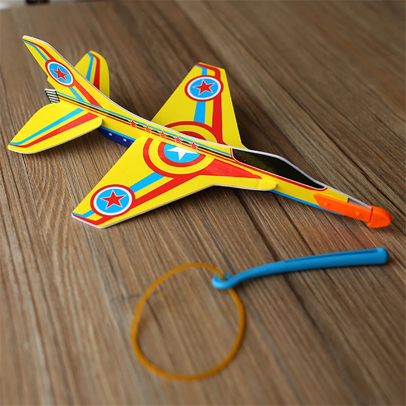 2017 New Fashion Stretch Flying Glider Planes Aeroplane Childrens Kids