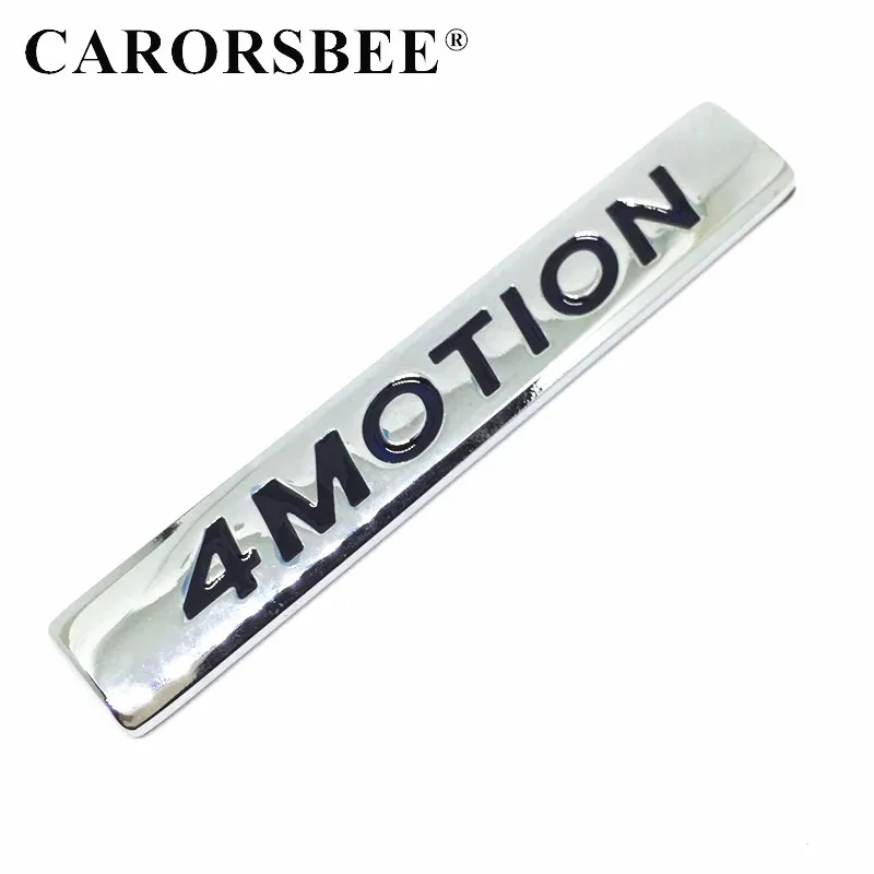 

3D metal 4MOTION Car Stickers Emblem Badge Decal accesorios automovil for Volkswagen Tiguan Touran Touran T5 golf 5 polo Sagitar