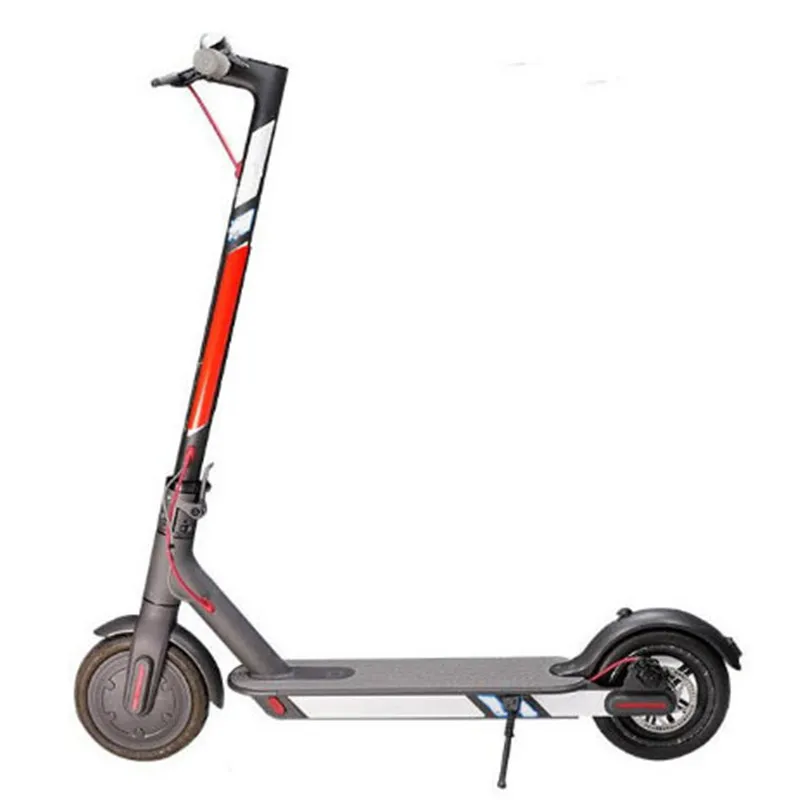 F High Quality Reflective Styling Stickers For Xiaomi Mijia M365 Electric Scooter Skateboard Accessories - Цвет: F