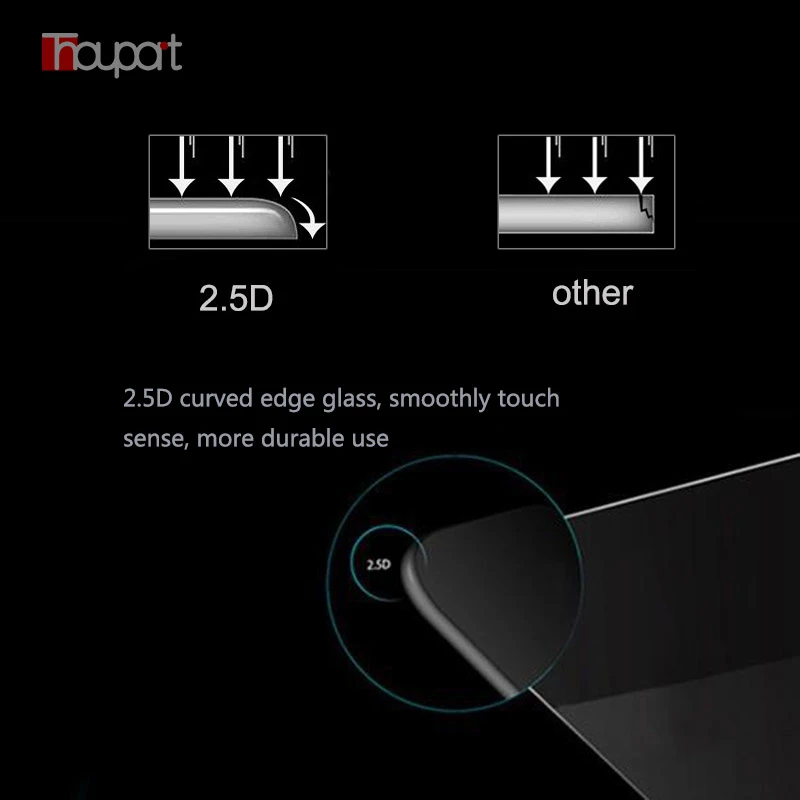 Thouport противоударное закаленное стекло для Huawei Honor 5X Защита экрана GR5 2016 Honor5X