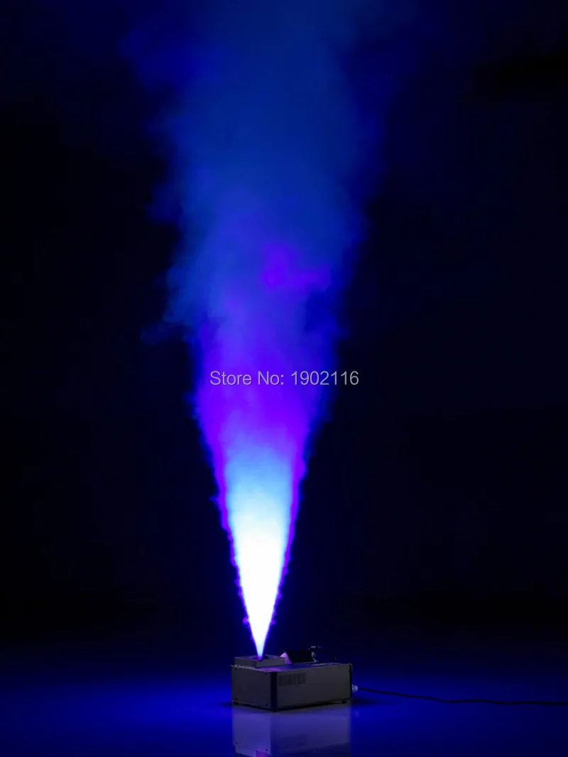 Máquina de Fumaça de Controle Remoto sem Fio com Luz Led para Festa em Casa Profissional Efeito Estágio Casamento Fogger Ejetor Home & Garden