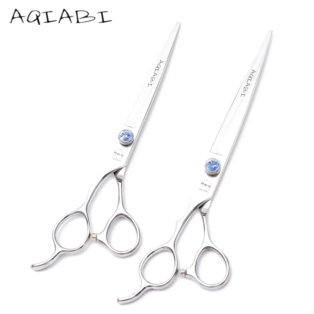 

7.0 inch 19.5cm Brand Japan Kasho Professional Dogs Cats Pets Hair Shears Hairdressing Scissors Straight Cutting Shears H4001
