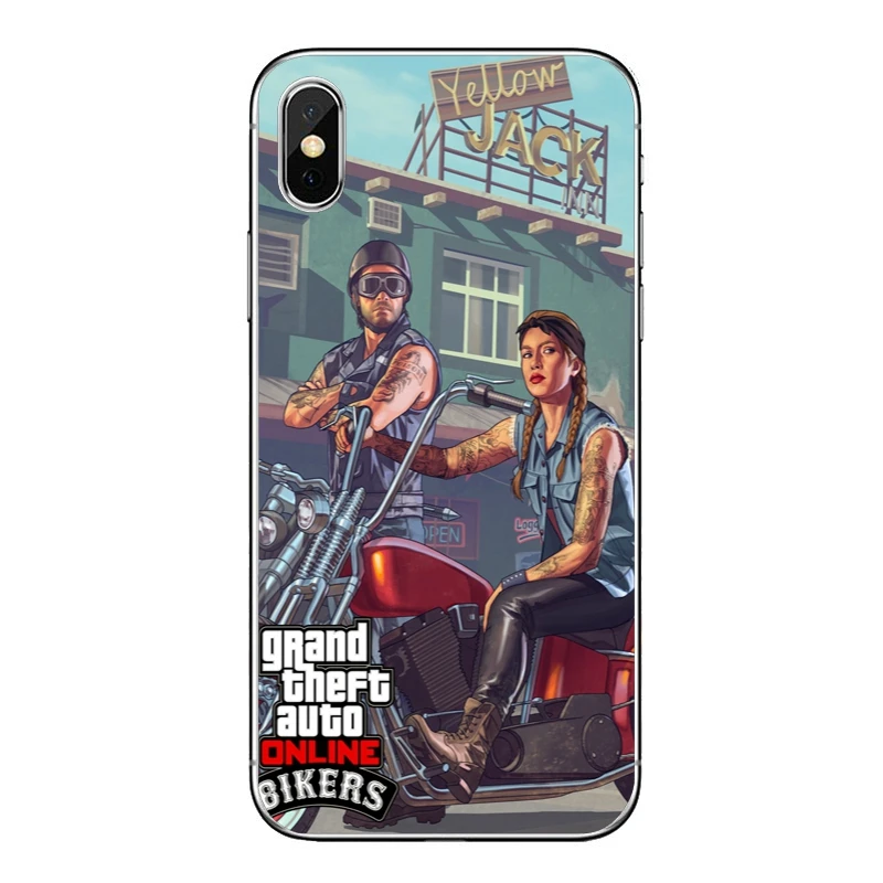 GTA 5 Grand Theft мультфильм для Samsung Galaxy J8 J6 J5 J4 J3 J2 Plus Prime pro 2016 2017 2018 чехол мягкий телефона
