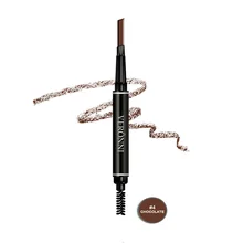 Карандаш для бровей автоматический 5 цветов матовый двухсторонний Водонепроницаемый с кисточкой инструмент легко носить карандаш для бровей