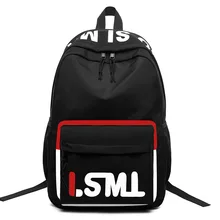 

Women Backpack Fashion Letters Oxford Cloth Backpacks College Wind Teenage Girl Schoolbag Large Capacity Travel Backpack Mochila