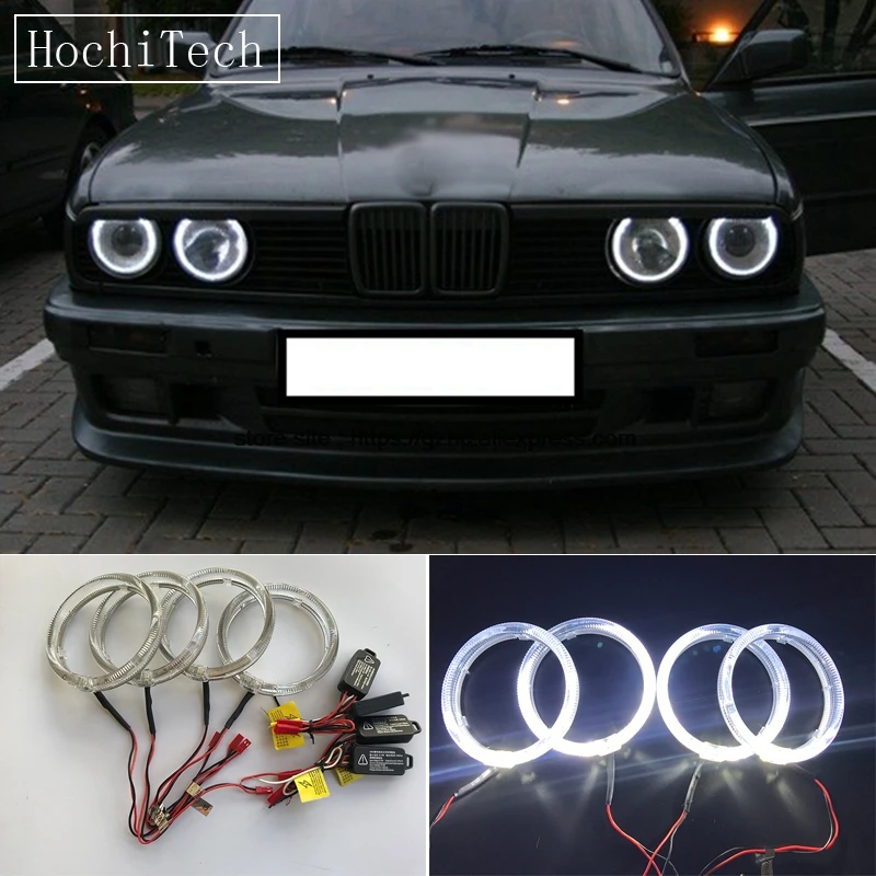 4 шт. светодиодные лампы для дневного света с диммером BMW E30 E32 E34|daytime lights|light guidecree led