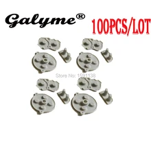 100 компл./лот Лидер продаж Проводящие резиновые прокладки для gameboyadvance игровой консоли кнопку силиконовые подушечки L R замена корпуса Boy Advance