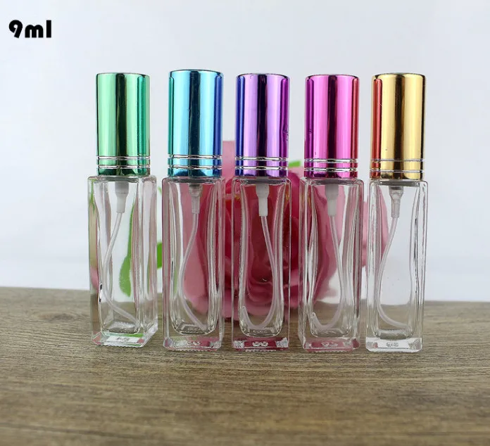 2017 New 100pcs 9ml Refillable Perfume Bottle Mini Small Perfume 