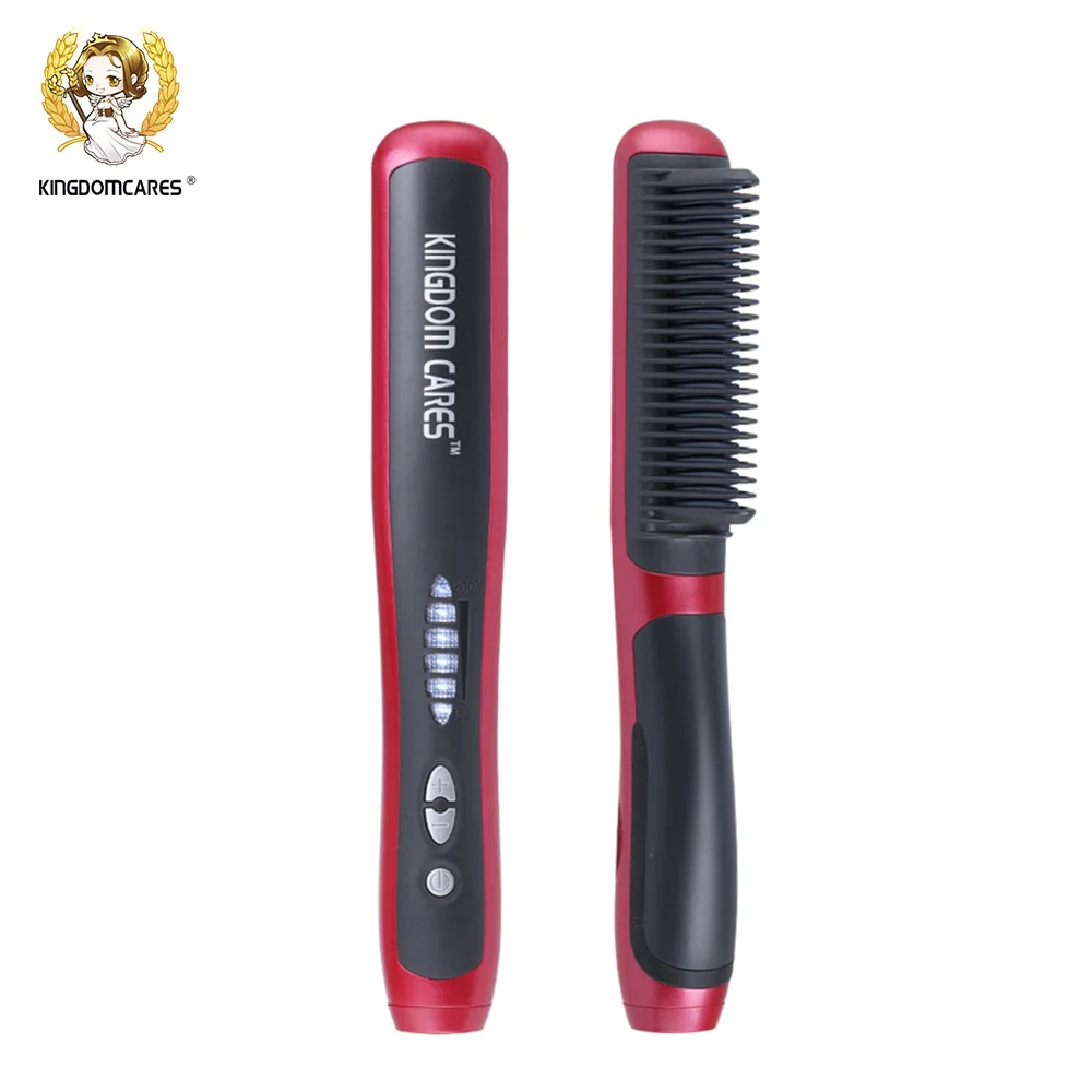 

Electrical Hair Straightener Brush Styling 6 level Temperature Control Instant Quick Heating Combs Curlers KD-388