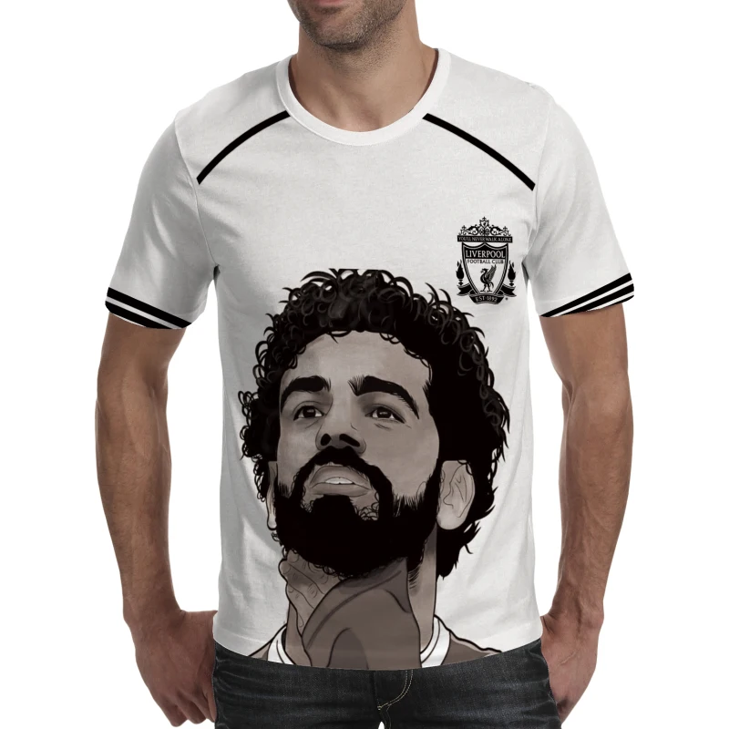 Футболка Ливерпуль футболка с 3D принтом you'll never walk alone football Fan Club YNWA удобная