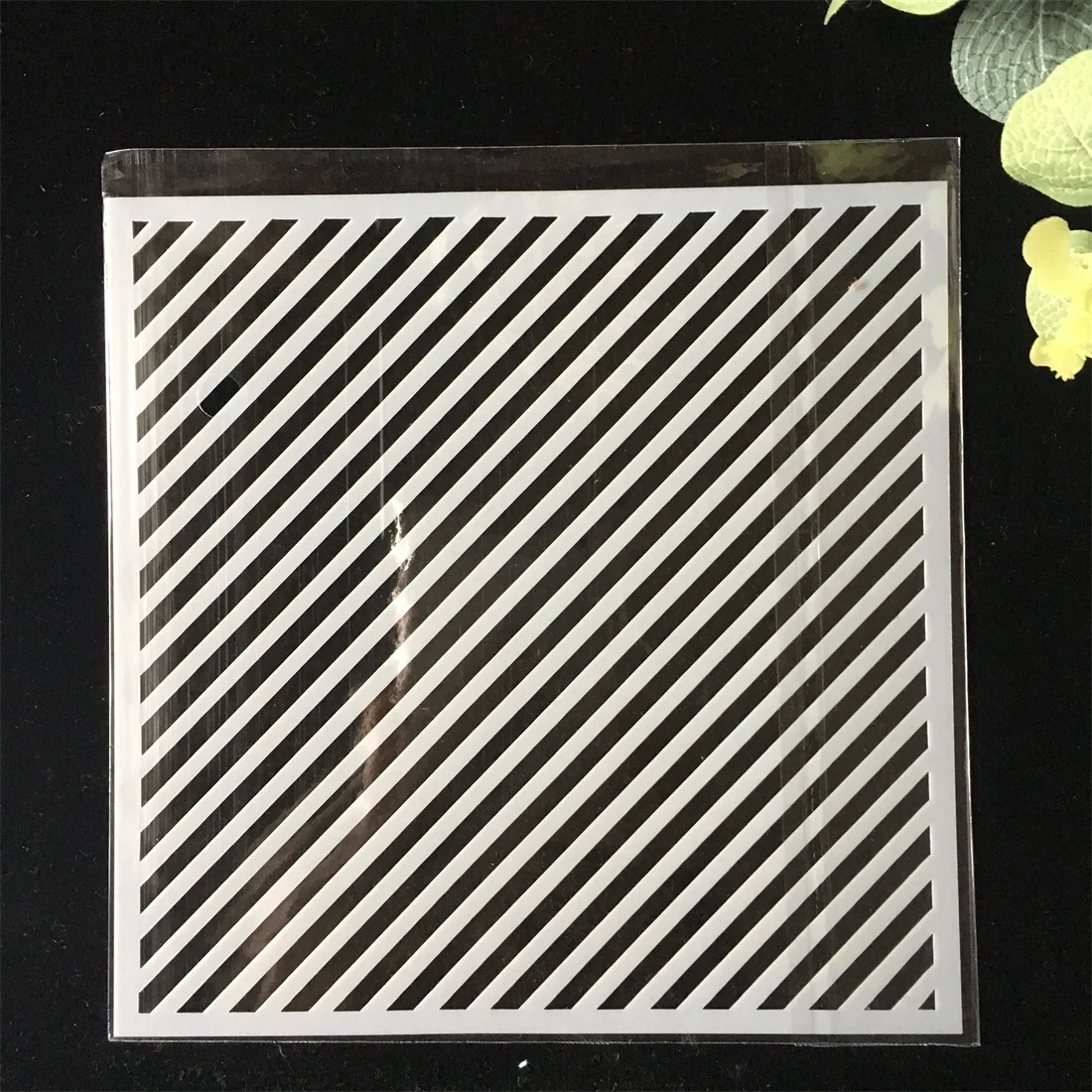 

5.9inch Line Texture DIY Layering Stencils Wall Painting Scrapbook Coloring Embossing Album Decorative Card Template