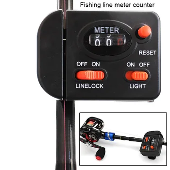 

Mechanical Fishing Line Counter Plastic Clip On Digital Display Depth Finder Meter Gauges YS-BUY
