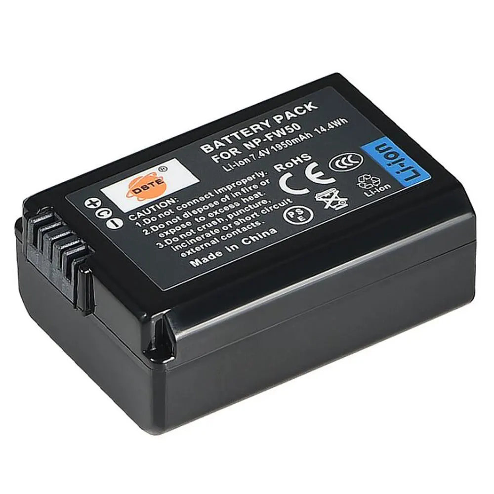 4 шт 1950 mAh NP-FW50 NPFW50 np fw50 Батарея для sony Alpha a6000 A7ii a5000 7 SLT-A33 SLT-A35 SLT-A37 SLT-A37K SLT-A37M SLT-A55