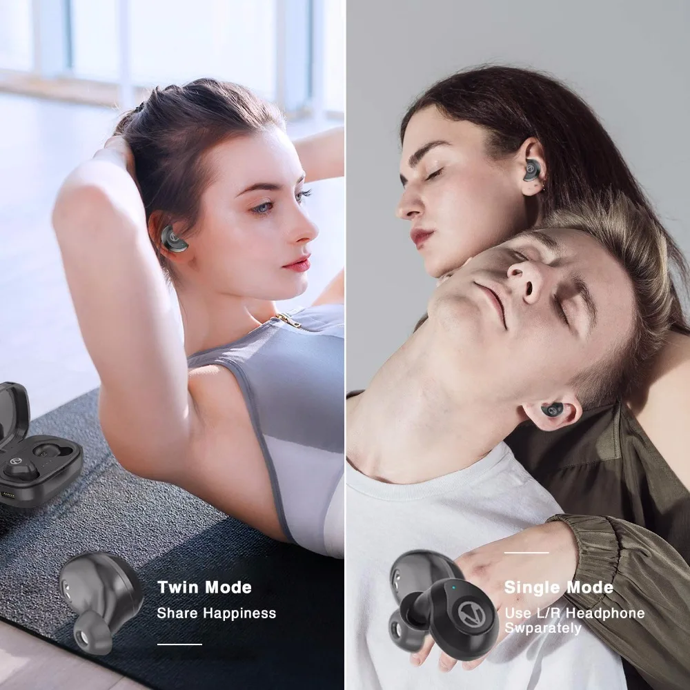 TWS X10 True Беспроводной наушники Bluetooth 5,0 iPX7 Водонепроницаемый спортивные Беспроводной наушники Bleutooth наушники с зарядный чехол
