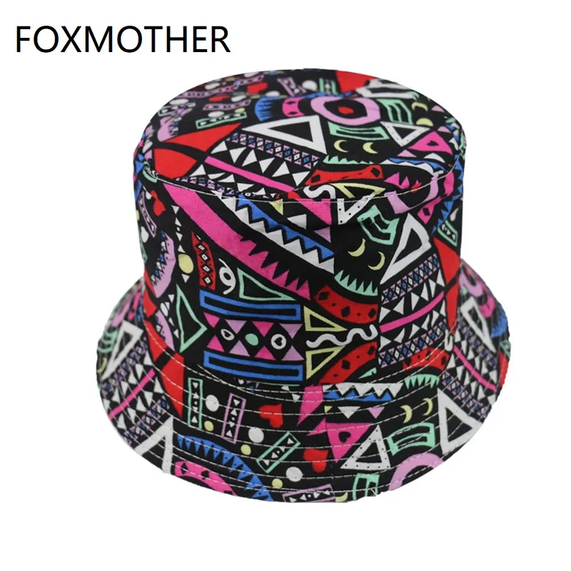 Женская и Мужская винтажная Панама FOXMOTHER кепка с геометрическим узором из Aztec