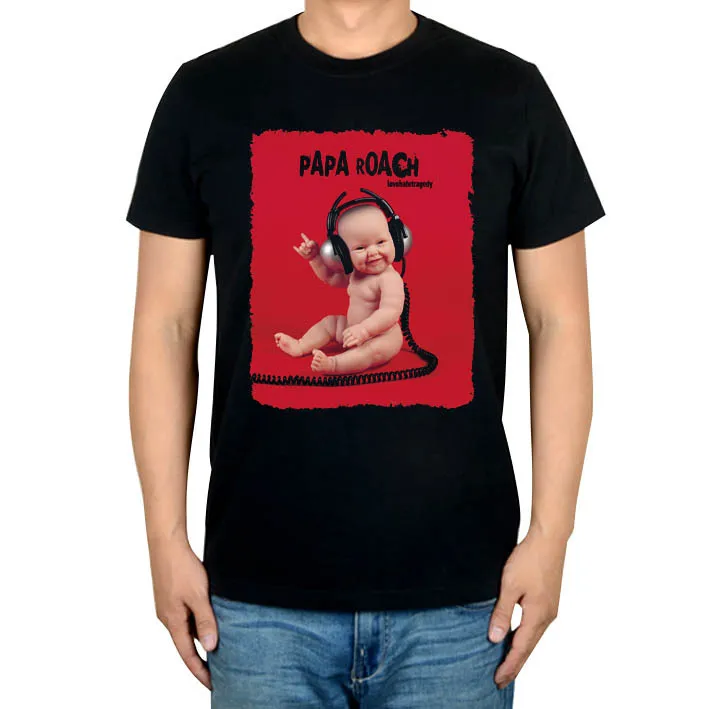 13 kinds Papa Roach Cute baby Punk Rock Camiseta T shirt Cotton Heavy Metal print Tshirt Child