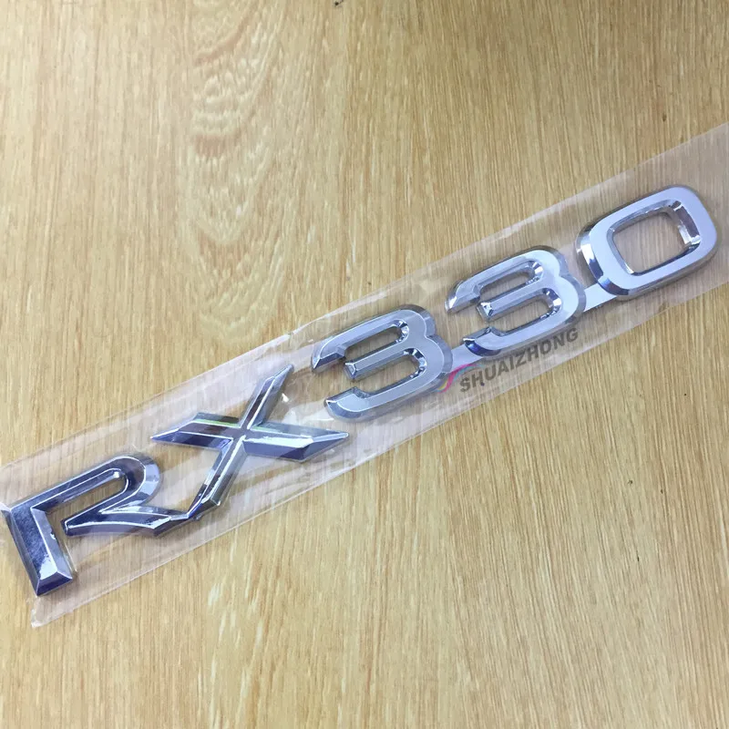 RX270 RX300 RX330 RX350 ES300 ES330 ES350 ABS пластик хром авто задний багажник номер/буква логотип значок эмблема наклейка