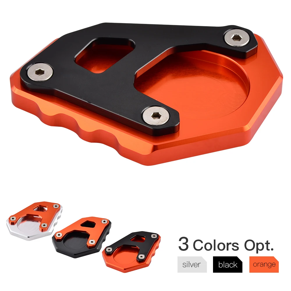 Foot Side Kickstand Enlarge Parking Kick Stand Extension Pad Plate Pedal For For KTM 1050 1090 1190