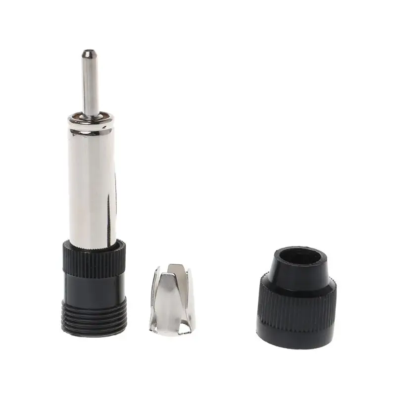 

2 Pcs Male Car Auto CD Radio Steoro Aerial ANTENNA PLUG Repair Adapter Connector Plastic Handle DIY Aerial Adapter Socket