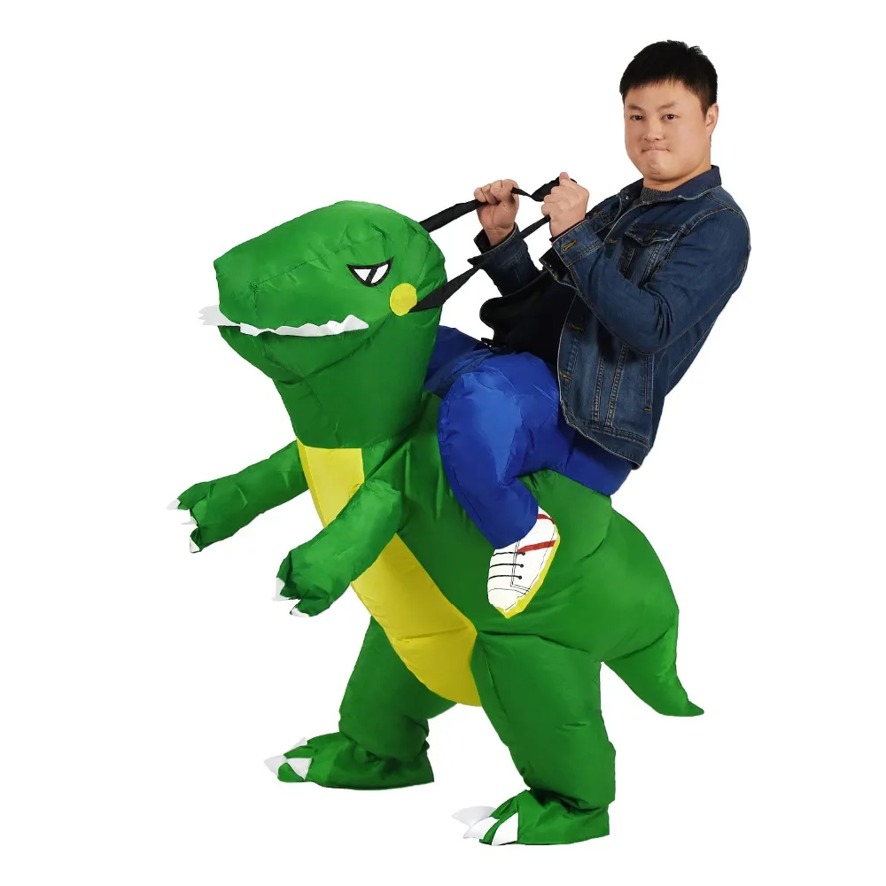 Inflatable Dinosaur Costumes Halloween Cosplay Costume (1)