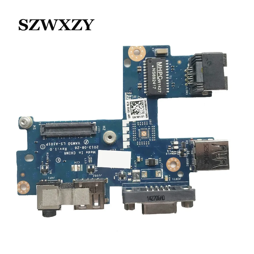 Для DELL E5540 USB плата аудиопорта Lan 9WMHY 09WMHY фотосессия полностью протестированная |