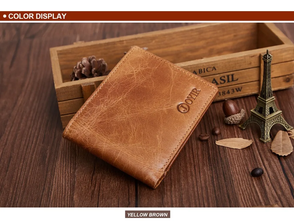 2054--Genuine Cow Leather Credit Card Holder Purses Travel Short Male Leather Wallet For Men-_01 (8)