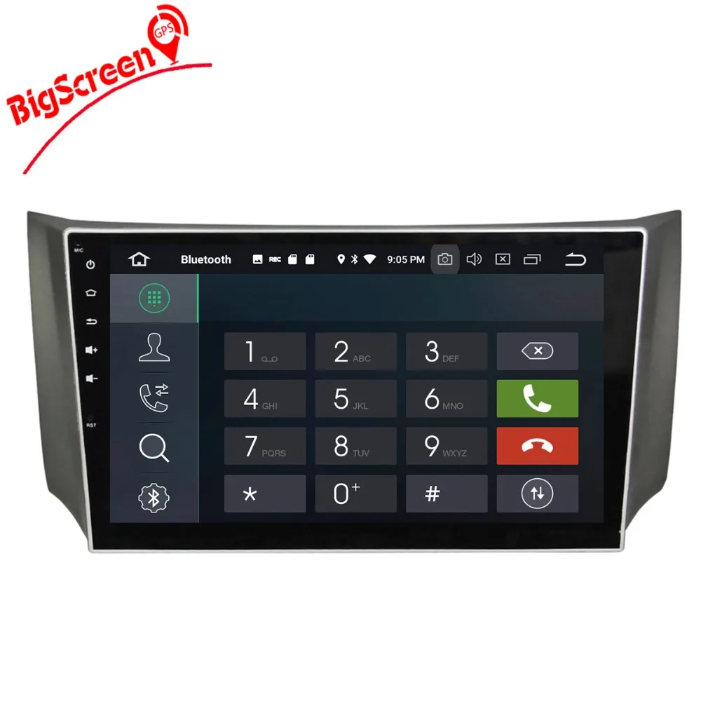 Perfect 2 Din Android 8.0 RAM 4GB+32GB 8 Core Car Radio GPS Navi For Nissan Sylphy 2012-2015 auto gps navi stereo Dvr Tape multimedia 4