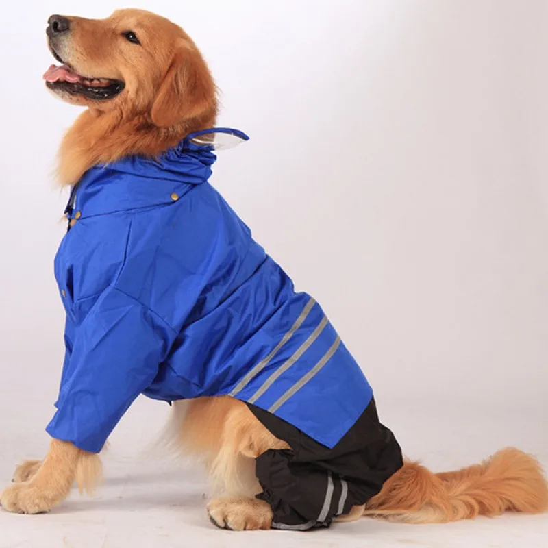 Дождевик для собак, плюшевый медведь, дождевик для больших собак, куртка для маленьких собак, костюм, дождевик, S-XL, водонепроницаемая одежда, опт