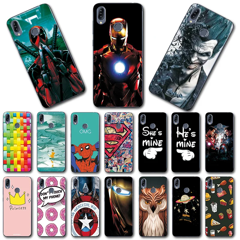 

Newest Art Printed Case For ASUS Zenfone Max M2 ZB633KL Novelty Phone Shell For Zenfone Max M2 ZB632KL 6.3''Cover Fundas