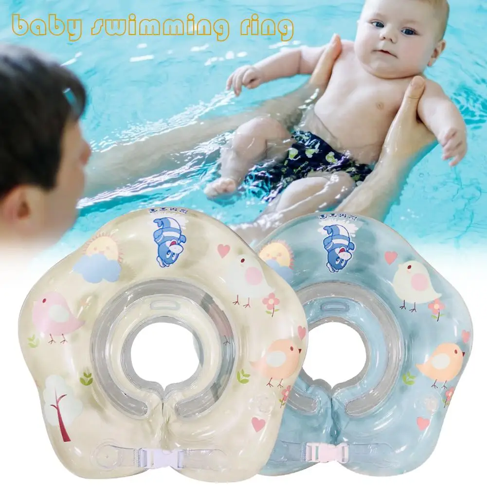 Плавательный круг для детей новорожденных шеи воротник плавать ming бассейн круг надувной шеи кольцо для горячей весны спа плавать двойные