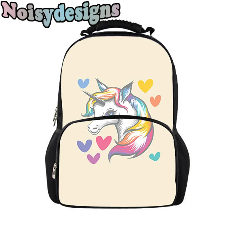 

3D Unicorn Cartoon Printed Backpack For Women Men Cute Girls Boys School Backpack Bags Fashion College Student Book Bag Retail