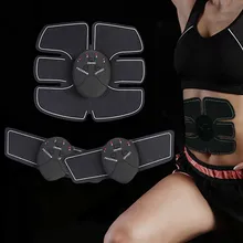 7 шт./компл. Горячее предложение EMS стимуляции Мощность тренажер для мышц брюшного пресса фитнес вибрационная платформа стройное тело потери Вес массажер