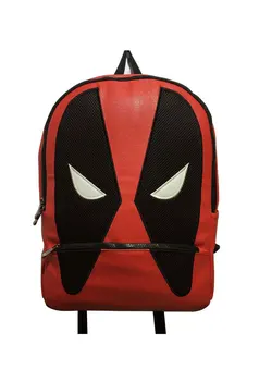 

IVYYE Deadpool Fashion Anime PU Backpacks Soft Leather School Backpack Casual Student Bags Travel Knapsack Unisex New