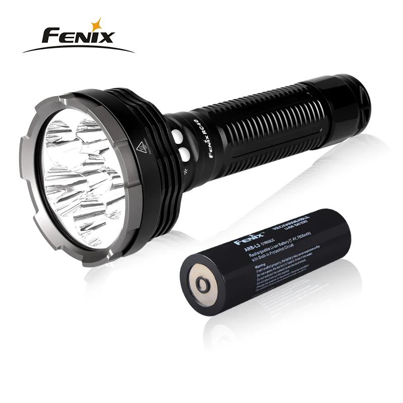 

New Arrival 2018 Edition Fenix RC40 6000 Lumens Handheld Searchlight / U2 LED Flashlight with 7800 mAh Li-ion Battery