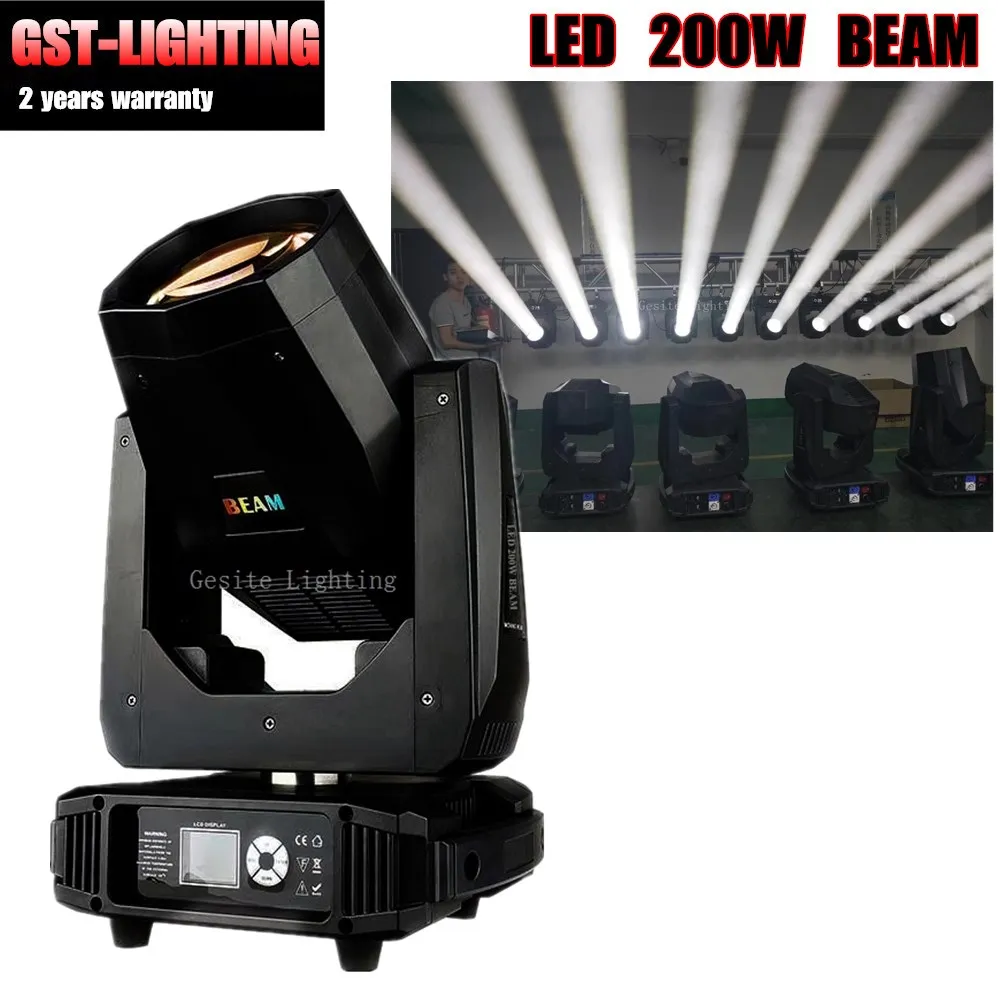 2шт led 200w Packy Shary движущийся головной свет Dmx 512 Dj профессиональный | Лампы и