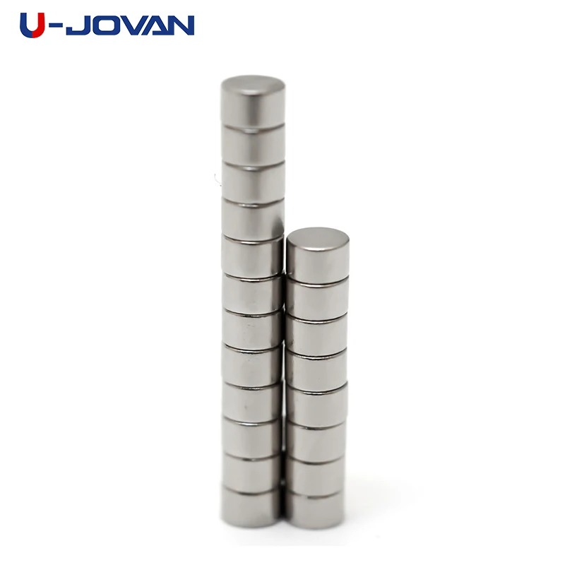 

U-JOVAN 50pcs 3 x 2 mm N35 Grade Small Mini Disc Super Strong Magnet Powerful Round Rare Earth Neodymium Magnets