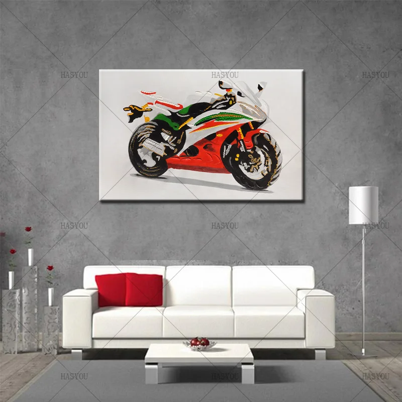 New-Design-Modern-Abstract-Motorbike-Oil-Painting-Hand-Painted-Motorcycle-Canvas-Picture-Christmas-Decorations-for-Home (1)