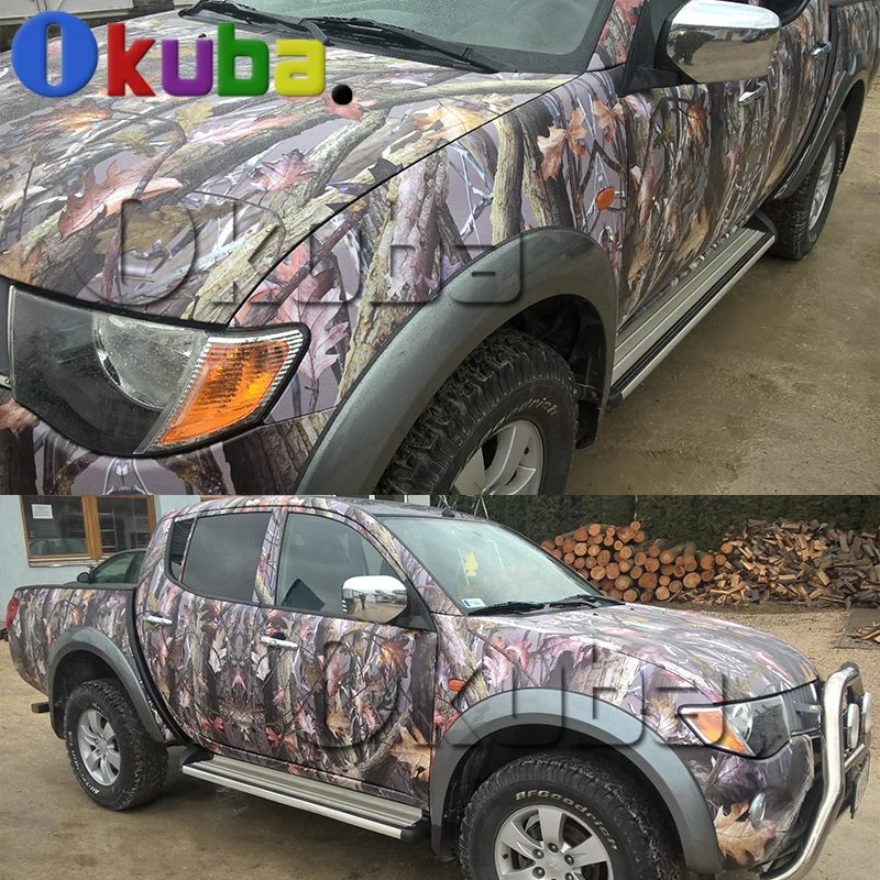 Mossy Oak Graphics Camo Vinyl Decals Truck Wraps Real Leaf Tree Full