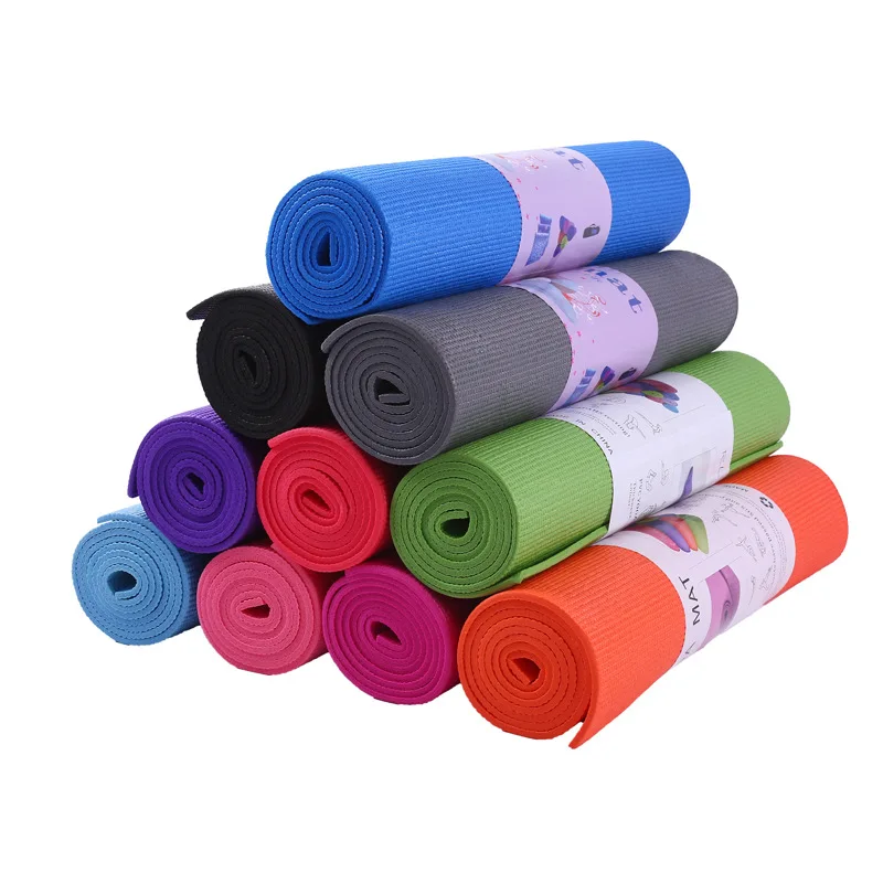 

Yoga Mats Exercise Mat For Fitness Pilates Mat Gym Exercise Sport Mats Pads with Yoga Bag Yoga Strap HW465