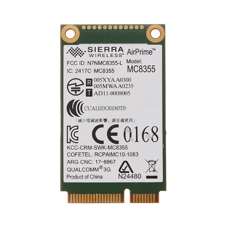 60Y3257 Gobi3000 MC8355 3g WWAN карты gps для lenovo Thinkpad W530 X230 T420 X220