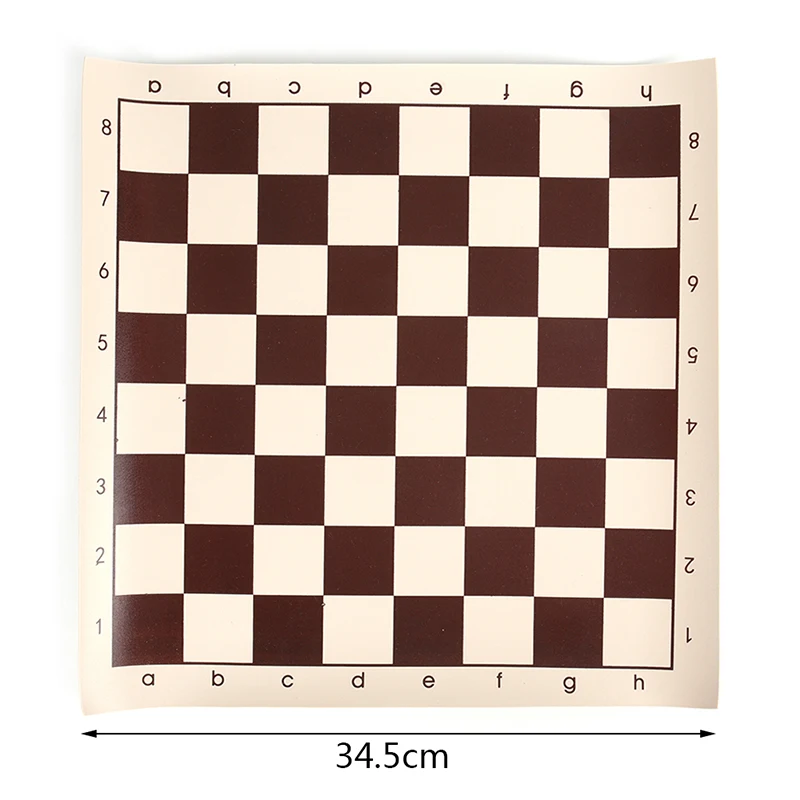 34.5/42/50.05cm Vinyl Tournament Chess Board Educational Games Magnetic Board For Chess