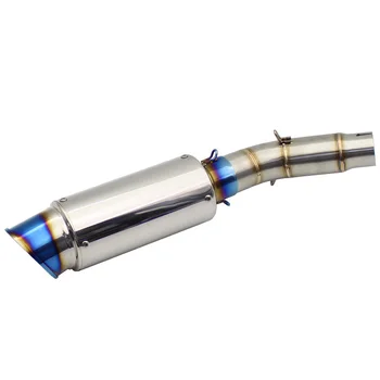 

For Suzuki GSR750 Motorcycle Exhaust System Slip-On Connect Mid Pipe Stainless Steel Austin Racing Exhaust Muffler Pipe GSR 750